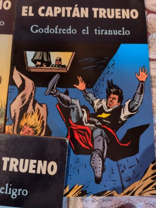 3 Cómics El Capitán Trueno