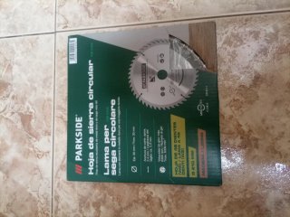 2 Hojas Sierra Circular Parkside 210mm