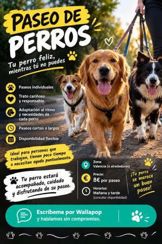 Paseador de mascotas