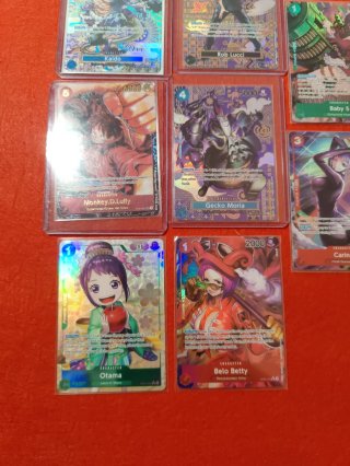 Lotto carte One Piece Inglesi