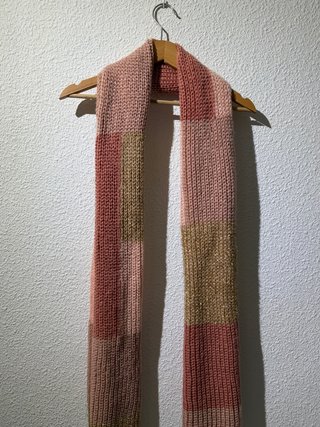 Bufanda de Punto Multicolor