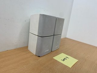 Altavoces Bose Doble Cubo LOTE 4