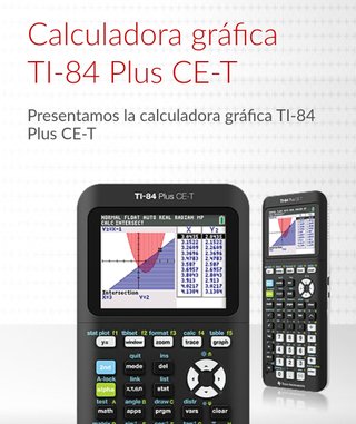 Calculadora Gráfica Texas Instruments TI-84 Plus