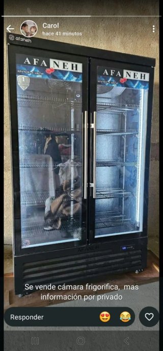 Cámara Frigorífica Afaneh de Doble Puerta