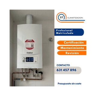 Revision obligatoria y mantenimiento anual caldera