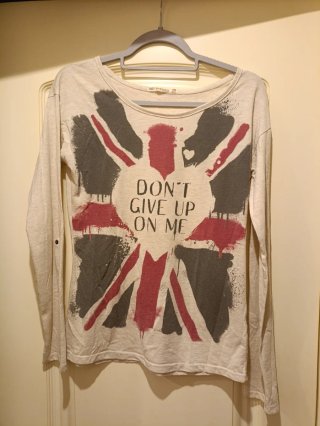 Camiseta Union Jack Don't Give Up