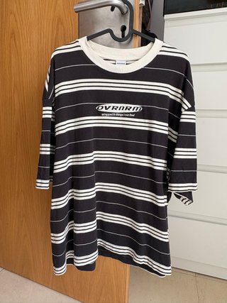 Camiseta Vintage Bershka Rayas