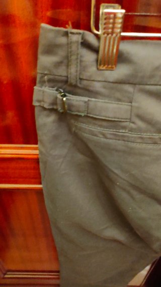 Pantalón de vestir ZARA BASIC verde oliva