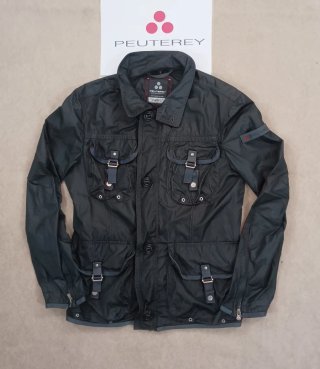 Field Jacket Peuterey nera Taglia S