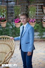 Traje de Comunión Niño Azul Talla 10