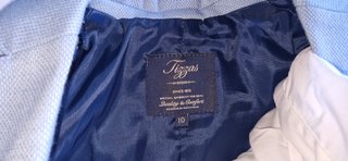 Traje de Comunión Niño Azul Talla 10