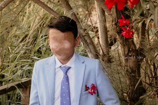 Traje de Comunión Niño Azul Talla 10
