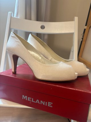 Zapatos de tacón Melanie blancos