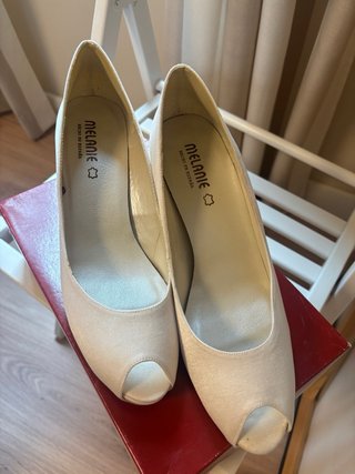 Zapatos de tacón Melanie blancos