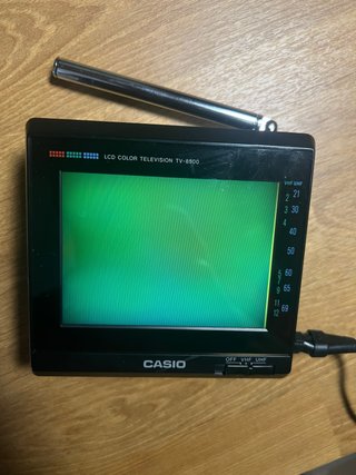 Mini Televisor Portátil Casio TV-8500V