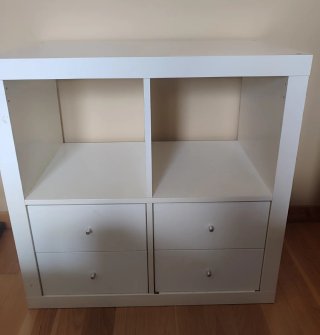 Estantería Kallax Ikea con cajones