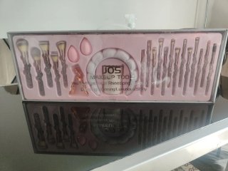 Kit brochas maquillaje JOS Rhinestone