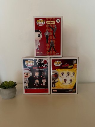 Pack 3 Funko Pop Mr. Bean, Tony, Janet