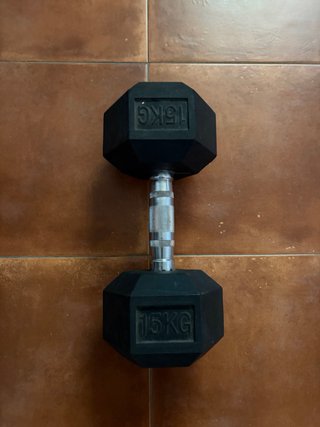 Mancuerna Hexagonal 15kg