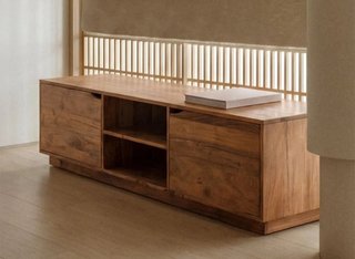 Sklum Tasmani Mueble TV 160x40 cm con estante