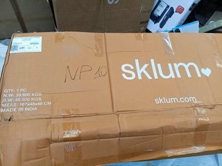 Sklum Tasmani Mueble TV 160x40 cm con estante