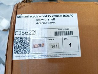Sklum Tasmani Mueble TV 160x40 cm con estante