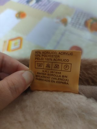 Manta de Cama Forro Polar Beige Nueva (Urge)