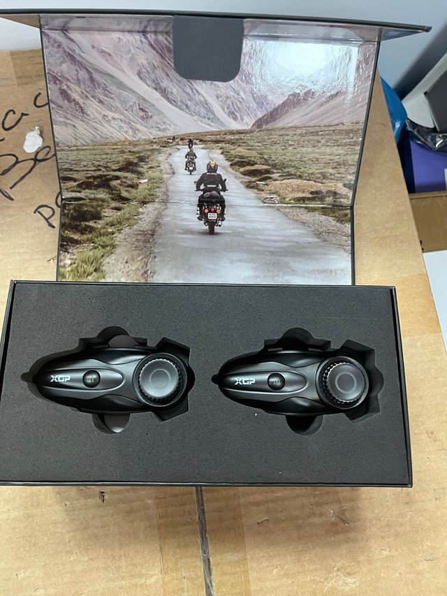Auriculares Intercomunicador Moto XGP#152519