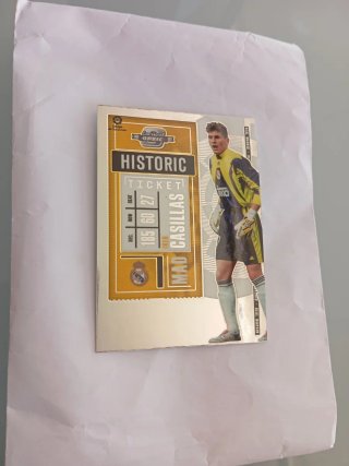 Cromo Iker Casillas Historic Panini