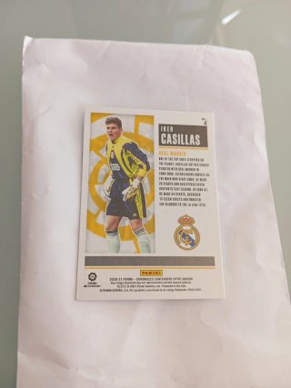 Cromo Iker Casillas Historic Panini