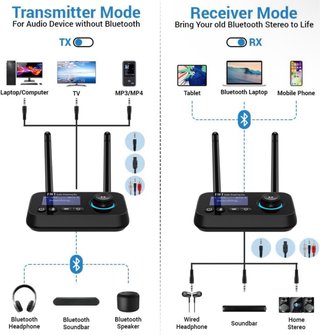 Transmisor y Receptor Bluetooth 5.3