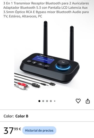 Transmisor y Receptor Bluetooth 5.3