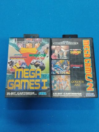 2 Giochi Sega Mega Games I e II