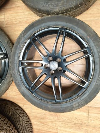 Set de 4 Llantas Audi A4 A5 A6 A7 Q5  Negras