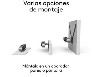 Cámara Logitech Meetup Ultra HD 4K