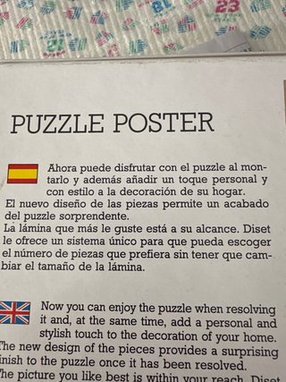 Puzzle Poster Diset - Barco de Vela