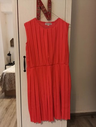 Vestido Coral Compañía Fantástica Talla M