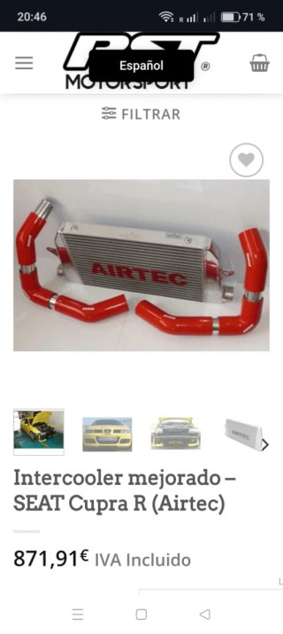 Intercooler 1.8t BAM AMK APY AXP
