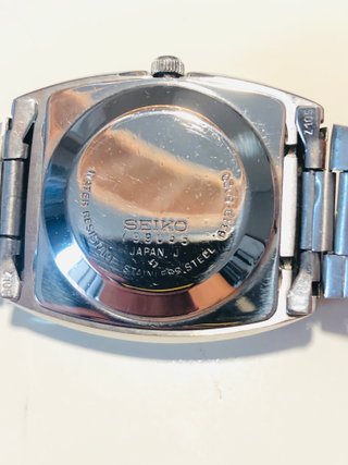 Reloj Seiko 5 TV Screen Azul 1977 6319