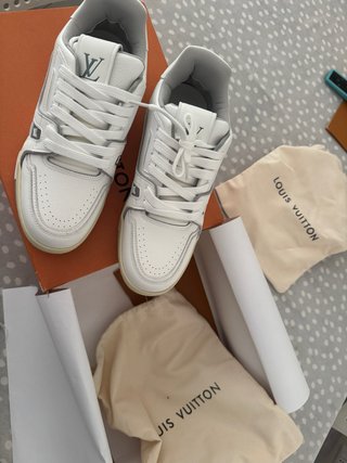 Louis Vuitton Sneakers Bianche Grigie