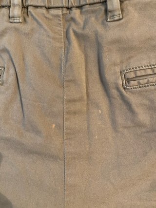 Pantalón corto Mango caqui talla 32