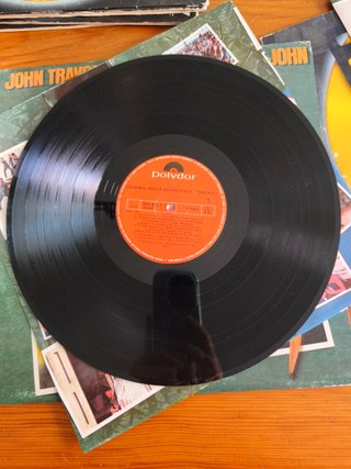 Vinilo Grease + Laserdisc