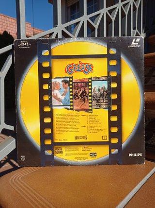 Vinilo Grease + Laserdisc