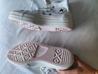Zapatillas Converse Beige Plataforma