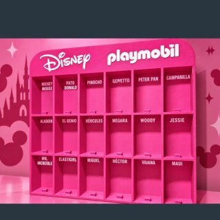 Expositor Disney Playmobil kinder joy
