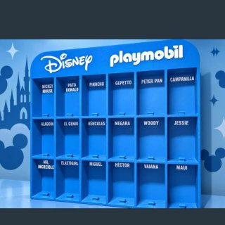 Expositor Disney Playmobil kinder joy