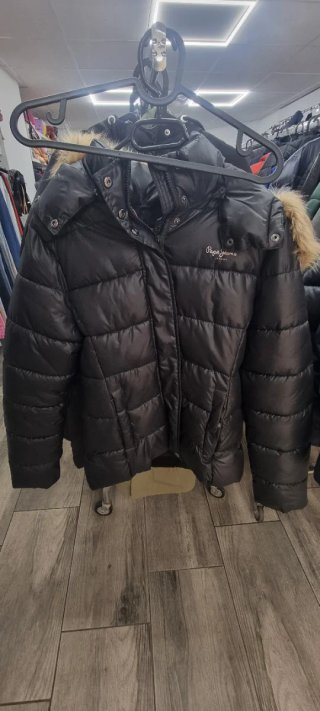 Chaqueta Acolchada Negra Pepe Jeans