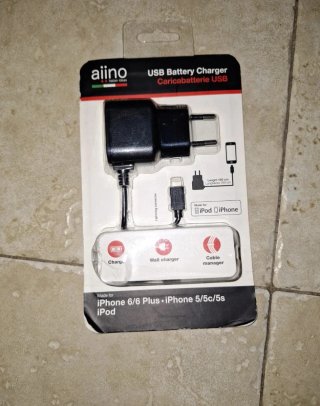Aiino Caricabatterie USB iPhone/iPod