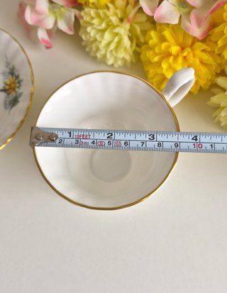 Taza y platillo Royal Albert porcelana inglesa
