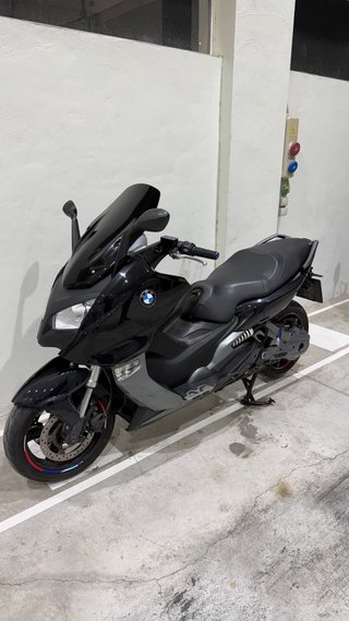 BMW C600 SPORT Maxi Scooter Negra/Plata
